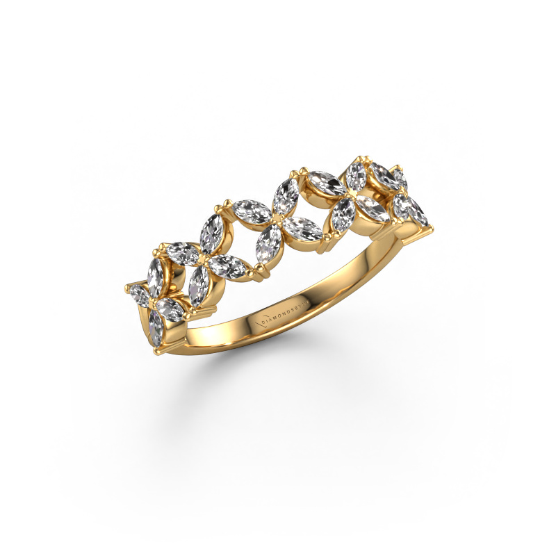 Image de Bague Bree 585 or jaune Diamant 0.50 crt
