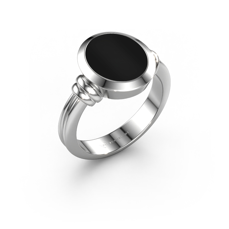 Bild von Siegelring Brenda 2 950 Platin Onyx 12x10 mm