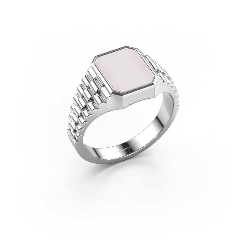 Image of Signet ring Brent 1 950 platinum Red sardonyx 10x8 mm