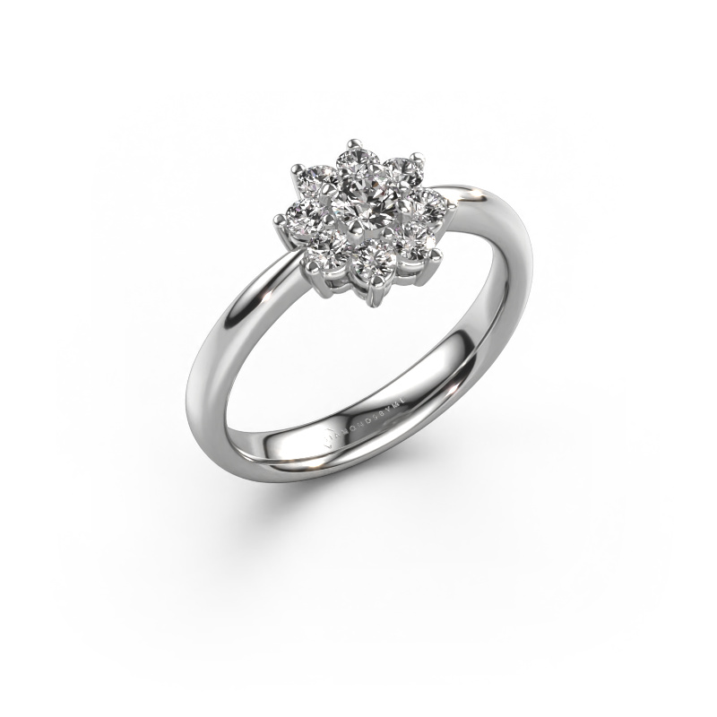 Image of Engagement ring Camille 1 950 platinum Lab-grown diamond 0.51 crt