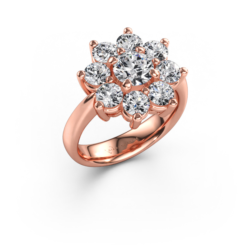 Immagine di Anello di fidanzamento Camille 1 585 oro rosa Diamante lab grown 2.30 crt