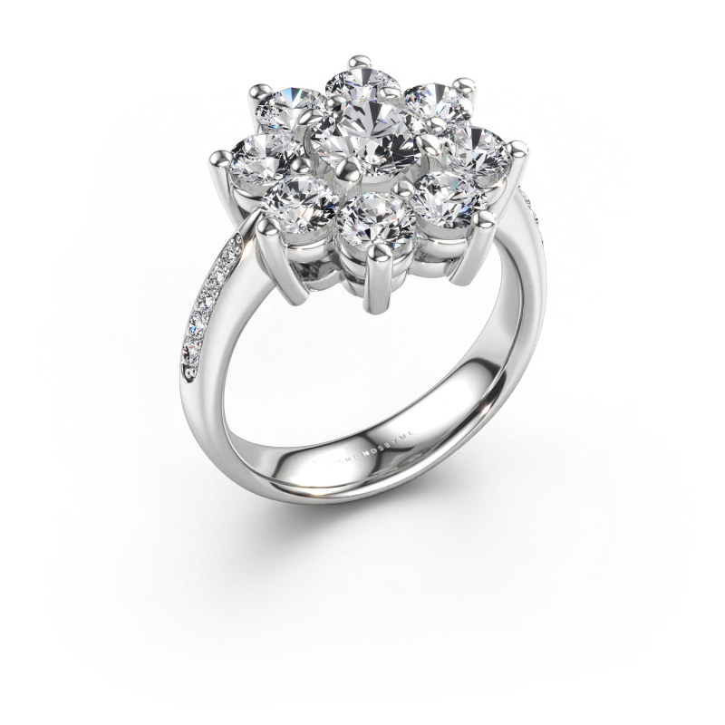 Bild av Förlovningsring Camille 2 585 vitt guld Labbodlad diamant 2.352 crt