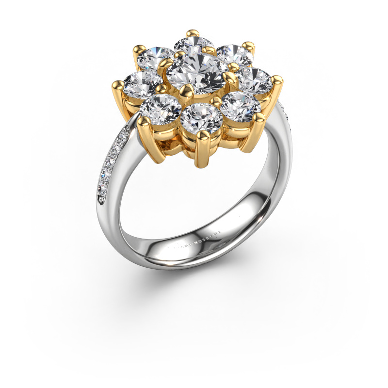 Bild von Verlobungsring Camille 2 585 Weißgold Lab-grown Diamant 2.352 crt