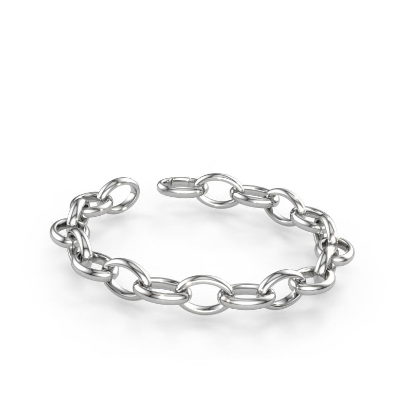 Immagine di Bracciale Candy 3 13.0 Solido - 585 oro bianco