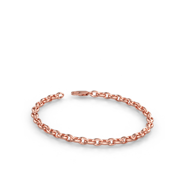 Immagine di Bracciale Candy 3 5.0 Solido - 585 oro rosa
