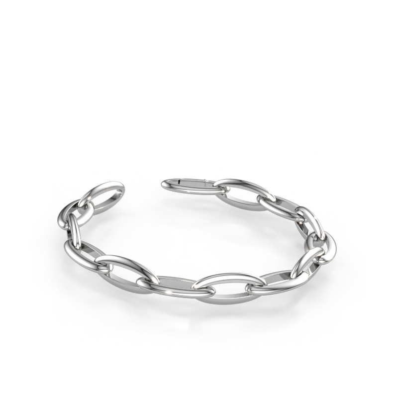 Immagine di Bracciale Candy 4 11.0 Solido - 585 oro bianco