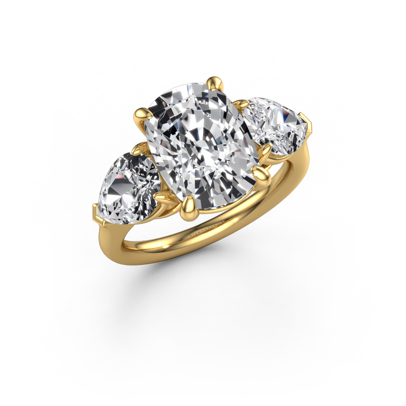 Image of Engagement ring Carma CSH 585 gold Lab grown diamond 6.50 crt