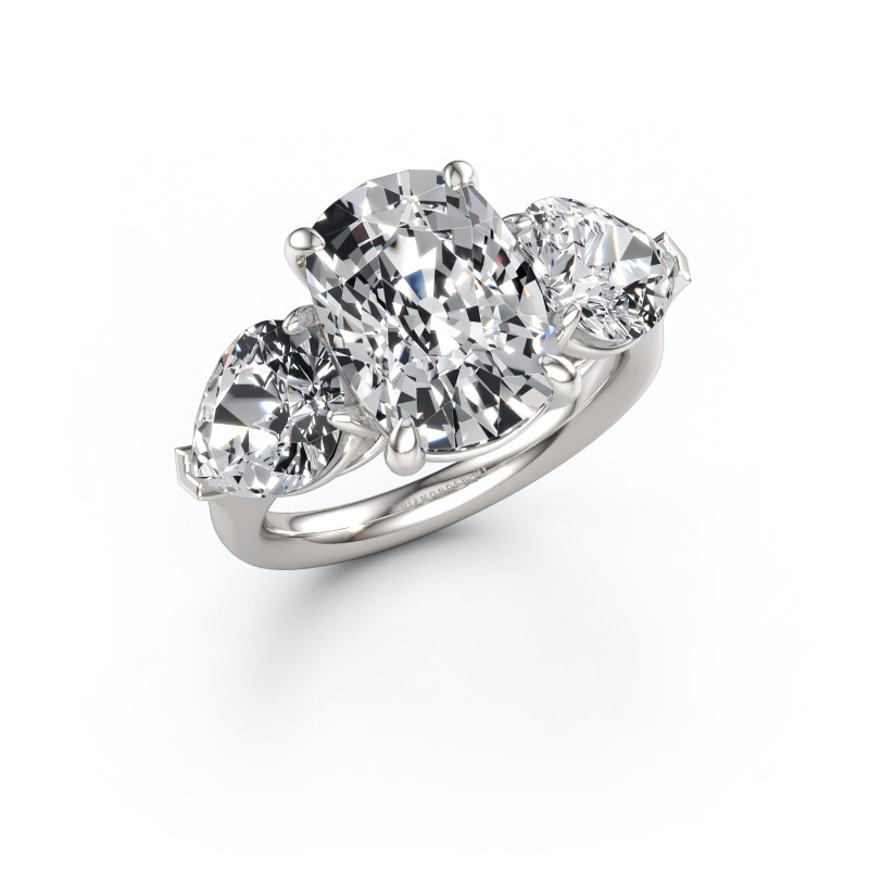 Immagine di Anello di fidanzamento Carma CSH 585 oro bianco Diamante lab grown 8.00 crt