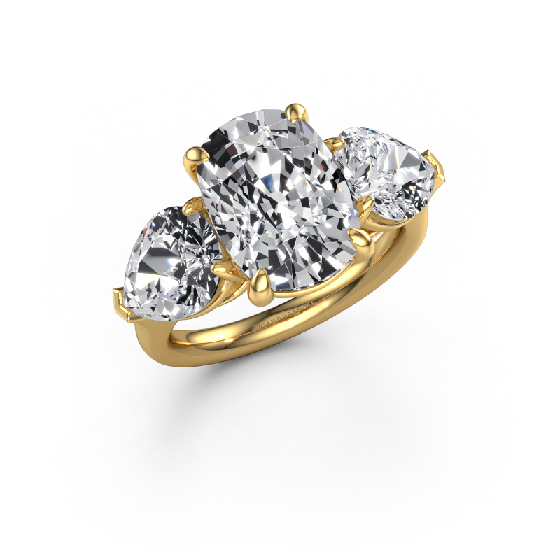 Image of Engagement ring Carma CSH 585 gold Lab grown diamond 8.00 crt