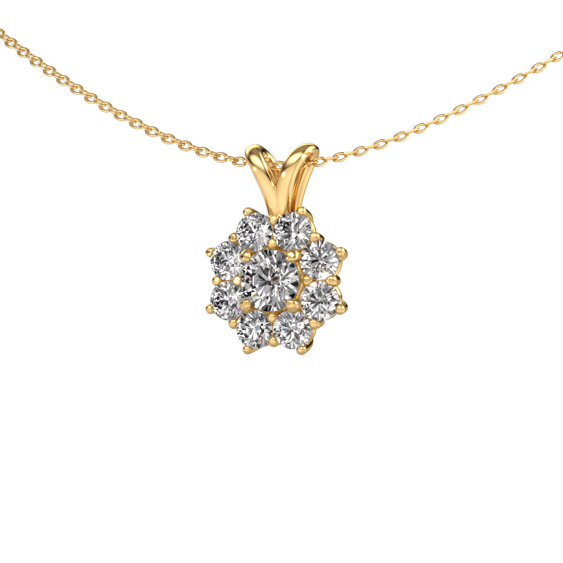 Image de Pendentif Carolyn 585 or jaune Diamant 1.46 crt