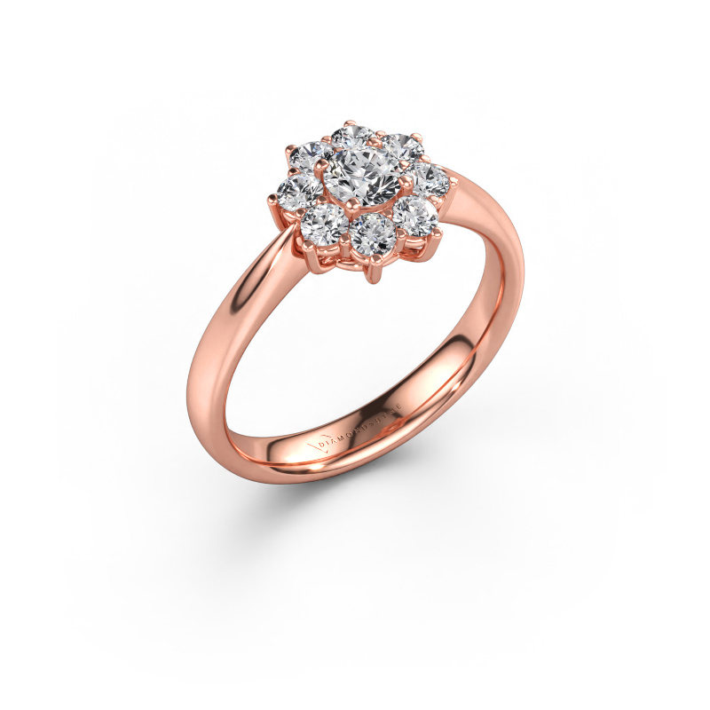 Immagine di Anello di fidanzamento Carolyn 1 585 oro rosa Diamante lab grown 0.69 crt