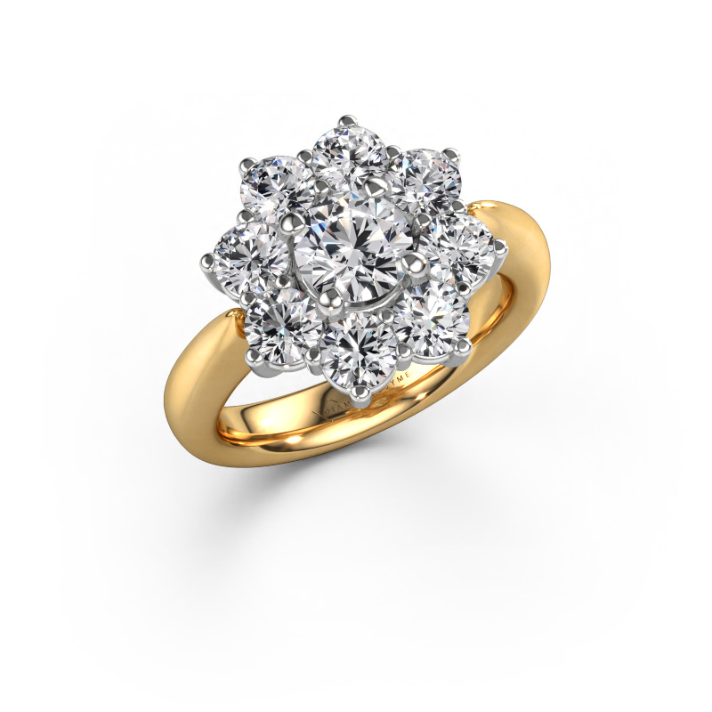 Image of Engagement ring Carolyn 1 585 gold Lab grown diamond 2.30 crt