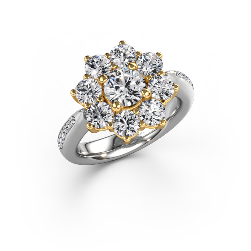 Bild von Verlobungsring Carolyn 2 585 Weißgold Diamant 2.382 crt