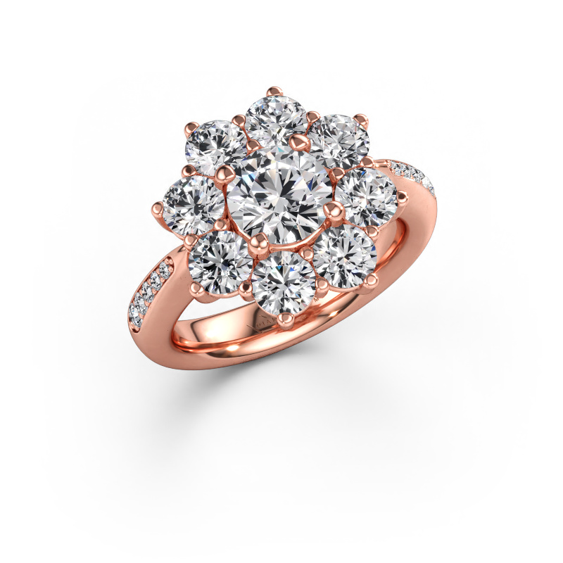 Bild av Förlovningsring Carolyn 2 585 roséguld Diamant 3.082 crt