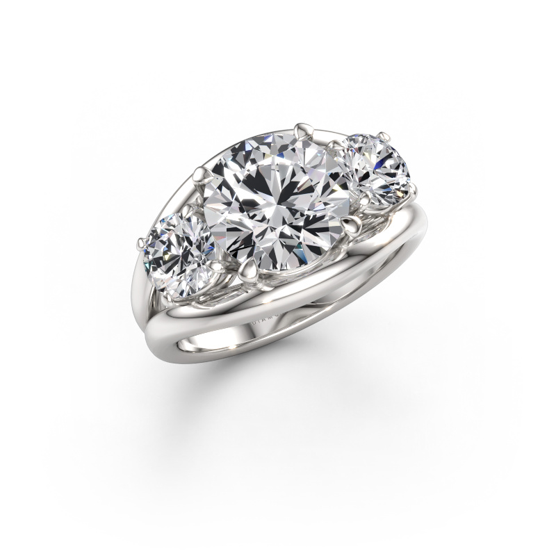Bild von Ring Cassie RND 950 Platin Diamant 4.20 crt