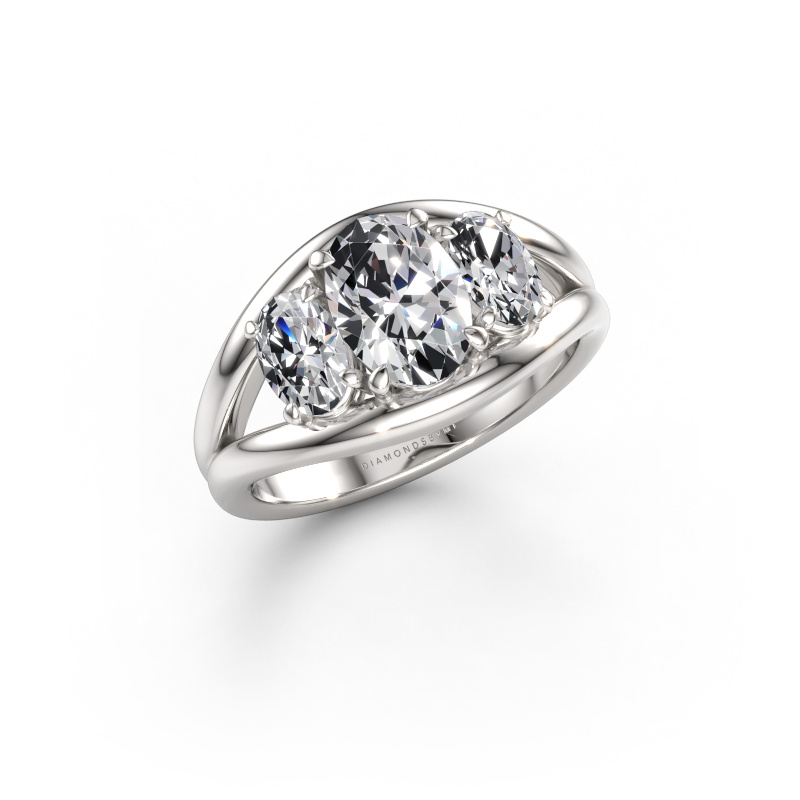 Bild av Ring Cassie OVL 950 platina Diamant 1.90 crt
