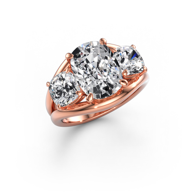 Bild av Ring Cassie CSH 585 roséguld Labbodlad diamant 6.60 crt