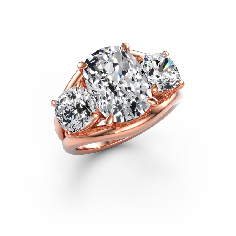 Immagine di Anello Cassie CSH 585 oro rosa Diamante lab grown 7.60 crt