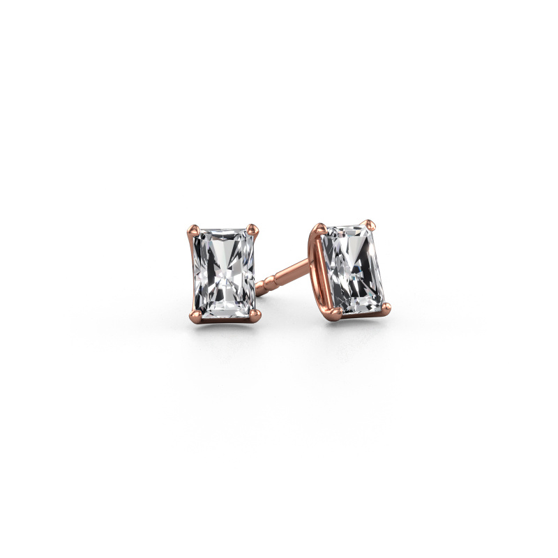 Bild von Ohrsteckers Sam RAD 585 Roségold Lab-grown Diamant 1.30 crt