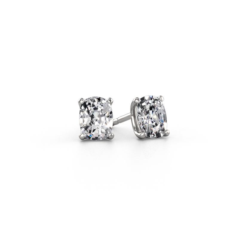 Image of Stud earrings Sam CSH 950 platinum Lab-grown diamond 2.00 crt