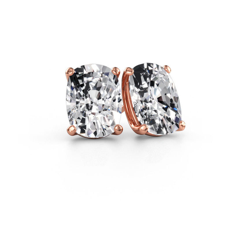 Bild av Stiftörhängen Sam CSH 585 roséguld Labbodlad diamant 10.00 crt