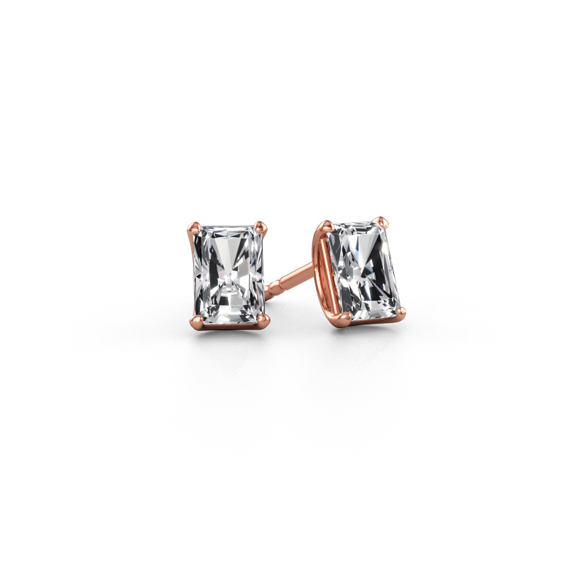 Bild av Stiftörhängen Sam RAD 585 roséguld Diamant 1.50 crt