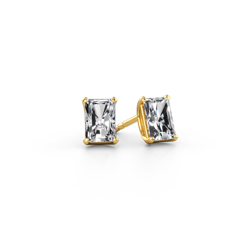 Immagine di Orecchini a lobo Sam RAD 585 oro Diamante 1.50 crt