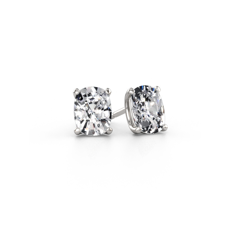 Immagine di Orecchini a lobo Sam CSH 585 oro bianco Diamante 3.00 crt