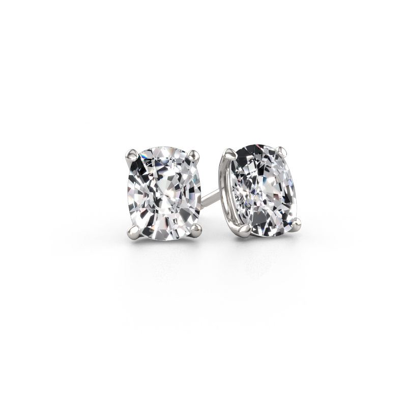 Bild av Stiftörhängen Sam CSH 585 vitt guld Diamant 4.00 crt