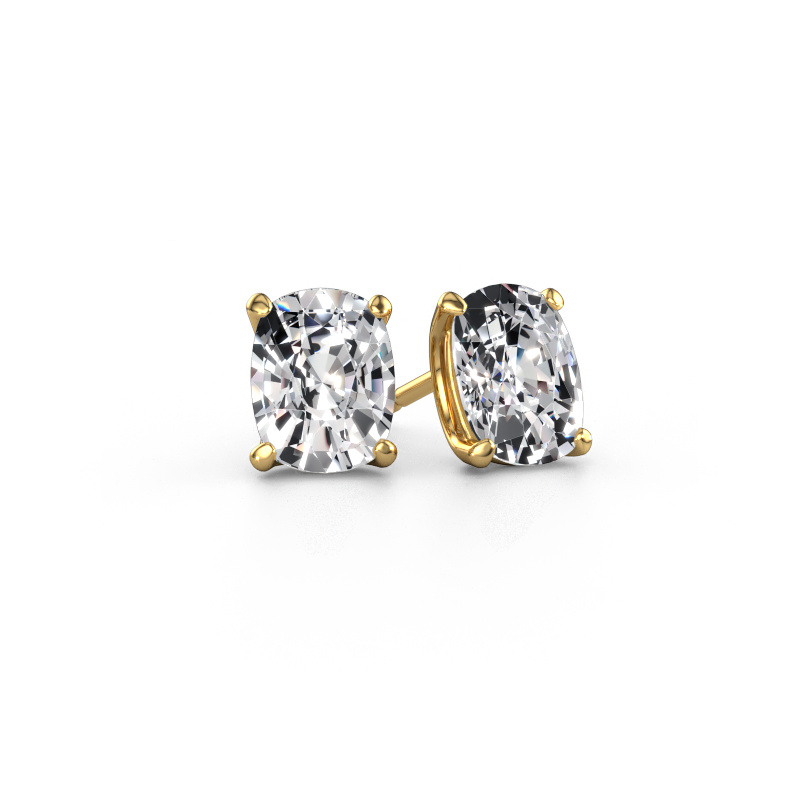 Image de Clous d'oreilles Sam CSH 585 or jaune Diamant 4.00 crt