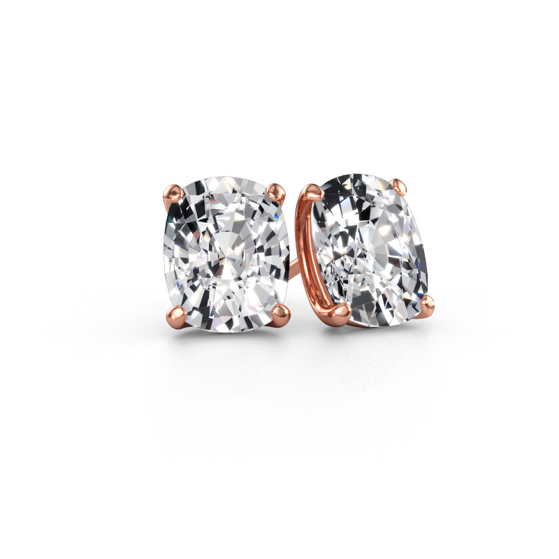 Bild av Stiftörhängen Sam CSH 585 roséguld Labbodlad diamant 7.00 crt