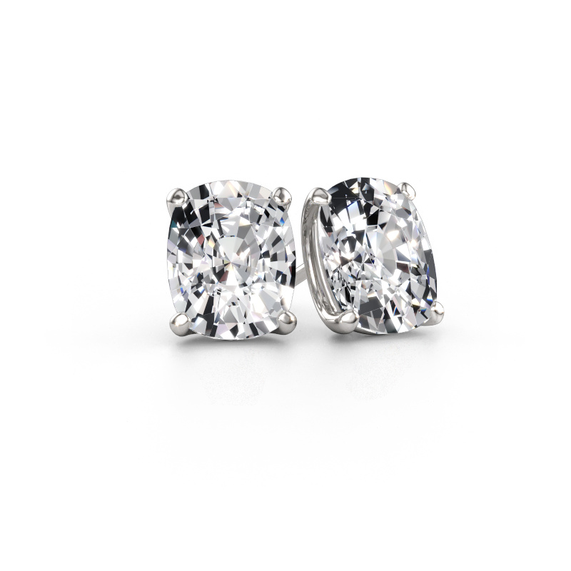 Bild av Stiftörhängen Sam CSH 585 vitt guld Labbodlad diamant 7.00 crt
