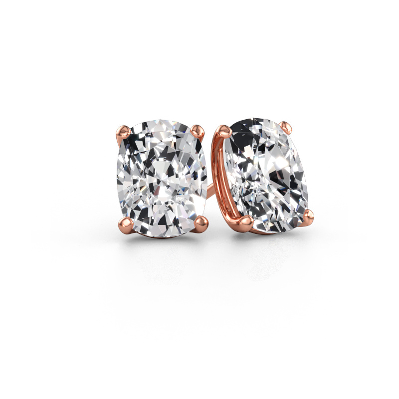 Bild av Stiftörhängen Sam CSH 585 roséguld Labbodlad diamant 8.00 crt