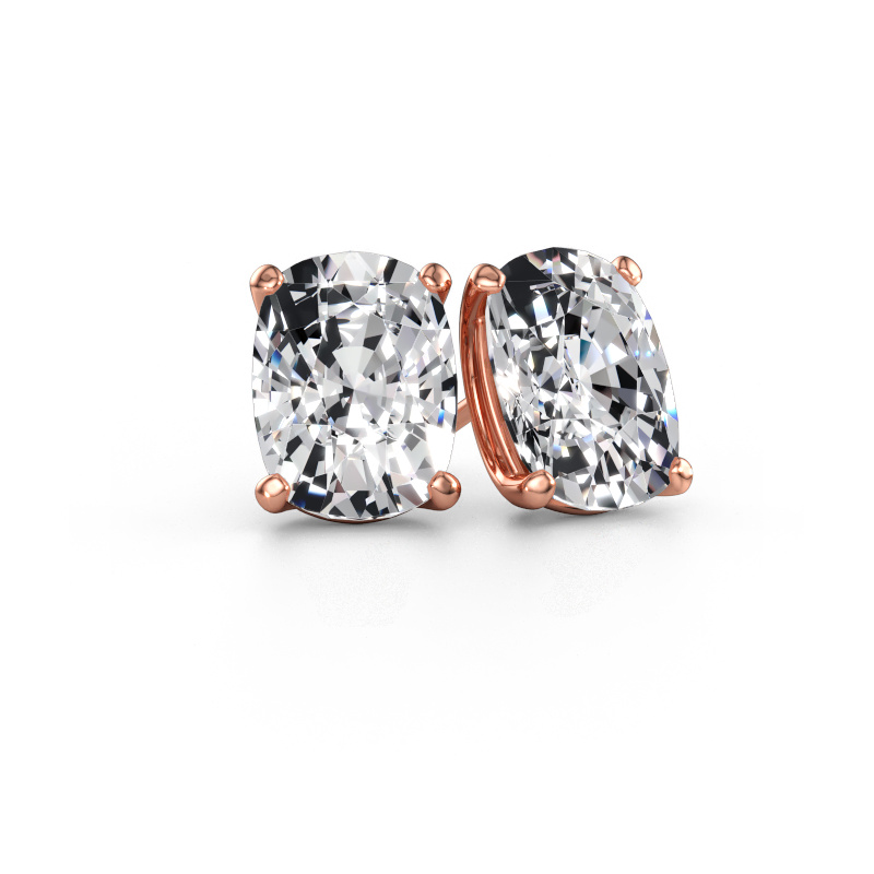 Bild av Stiftörhängen Sam CSH 585 roséguld Labbodlad diamant 9.00 crt
