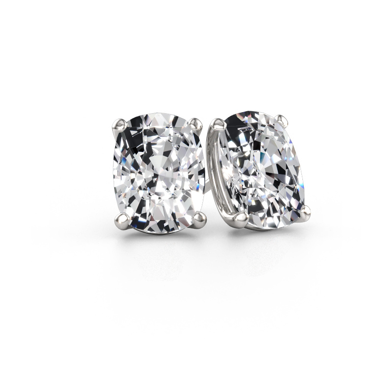Immagine di Orecchini a lobo Sam CSH 585 oro bianco Diamante lab grown 9.00 crt