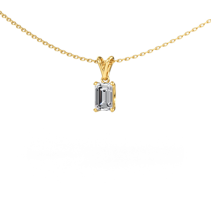 Bild av Hänge Sam EME 585 gult guld Diamant 0.70 crt