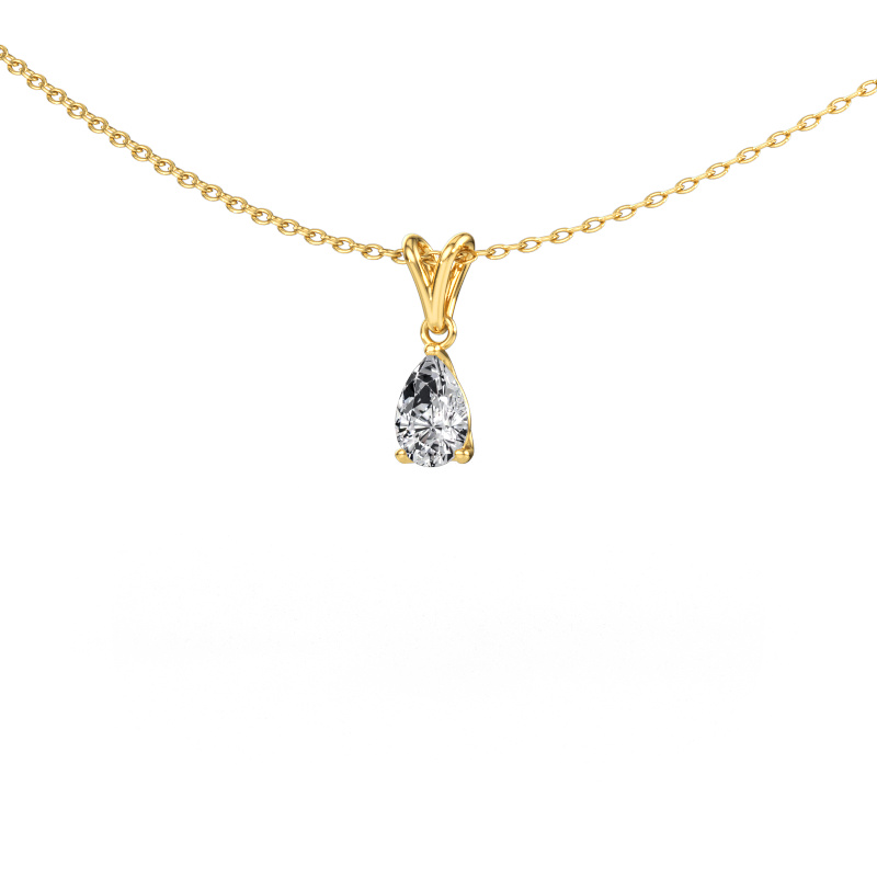 Bild av Hänge Sam PER 585 gult guld Labbodlad diamant 0.45 crt