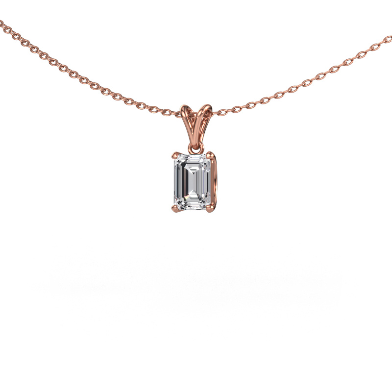 Afbeelding van Hanger Sam EME 585 rosé goud Lab-grown diamant 0.90 crt