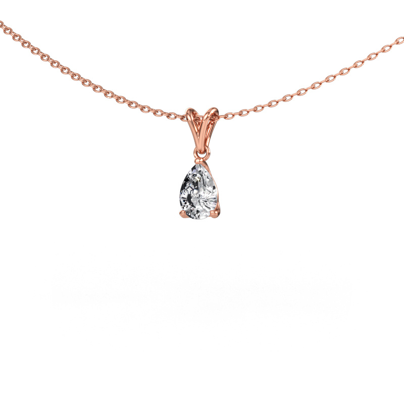 Bild av Hänge Sam PER 585 roséguld Diamant 0.50 crt
