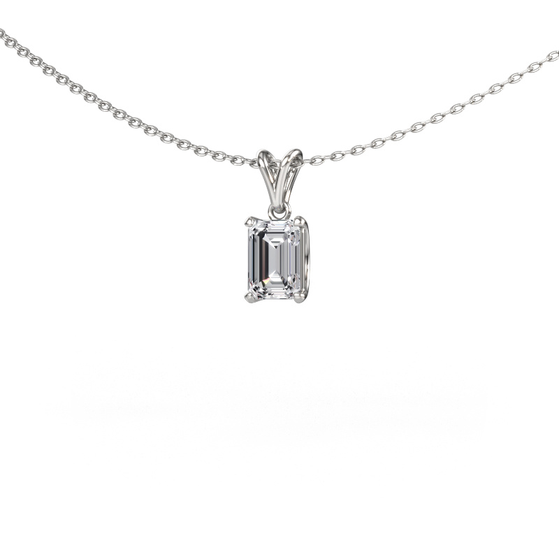 Afbeelding van Hanger Sam EME 950 platina Lab-grown diamant 0.90 crt
