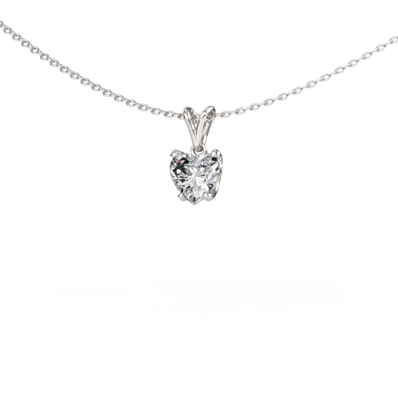 Immagine di Ciondolo Sam Heart 950 platino Diamante lab grown 0.80 crt