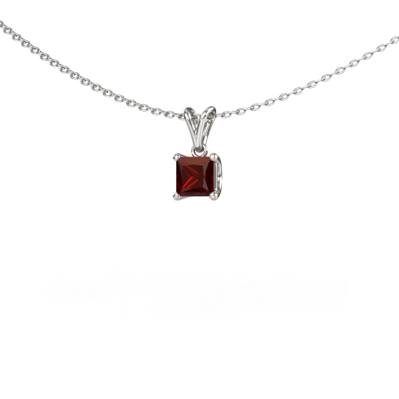 Bild von Anhänger Sam SQR 950 Platin Granat 4.5 mm