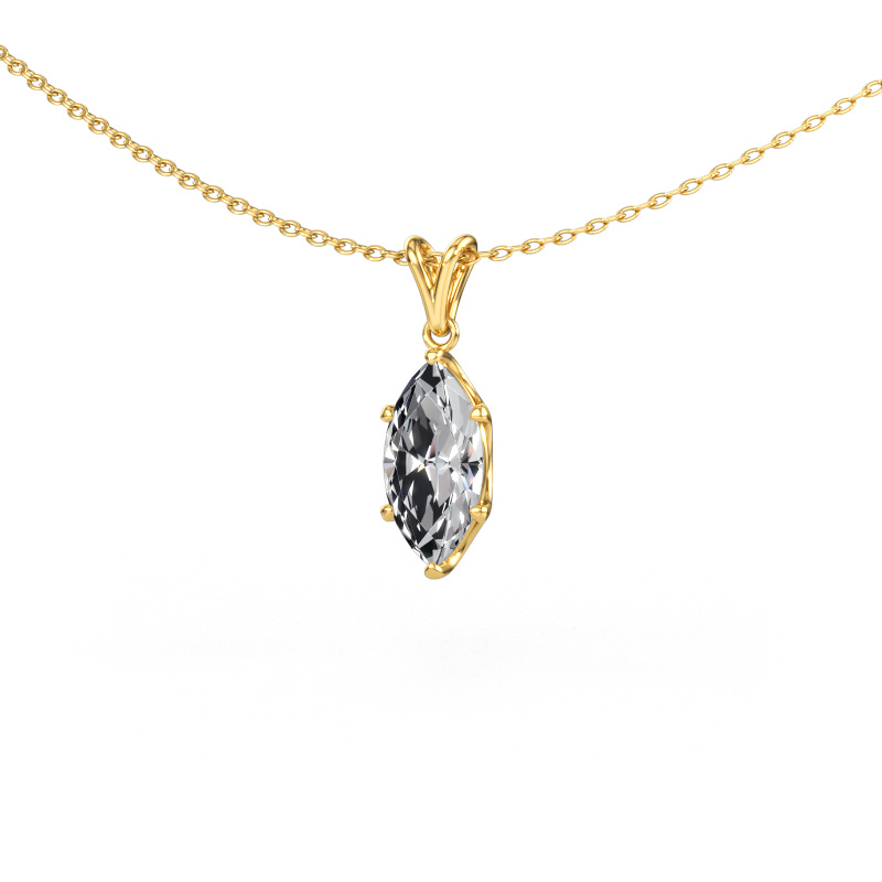 Immagine di Ciondolo Sam MRQ 585 oro Diamante 1.25 crt