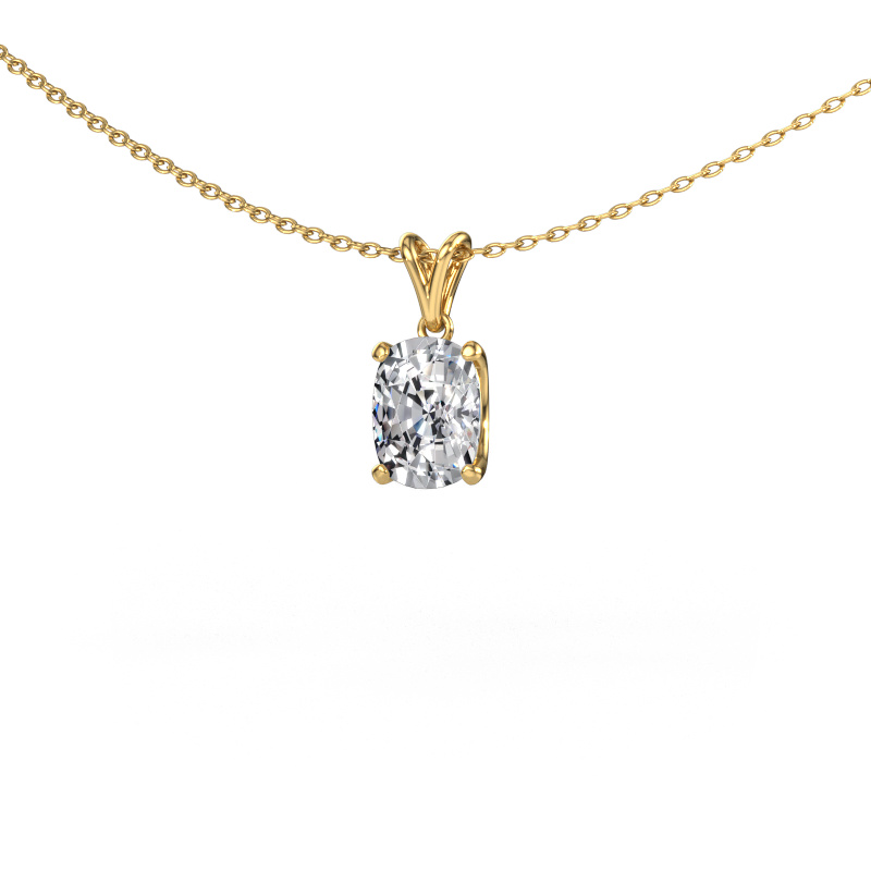 Image de Pendentif Sam CSH 585 or jaune Diamant synthétique 1.50 crt