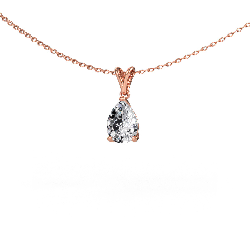 Immagine di Ciondolo Sam PER 585 oro rosa Diamante 1.00 crt