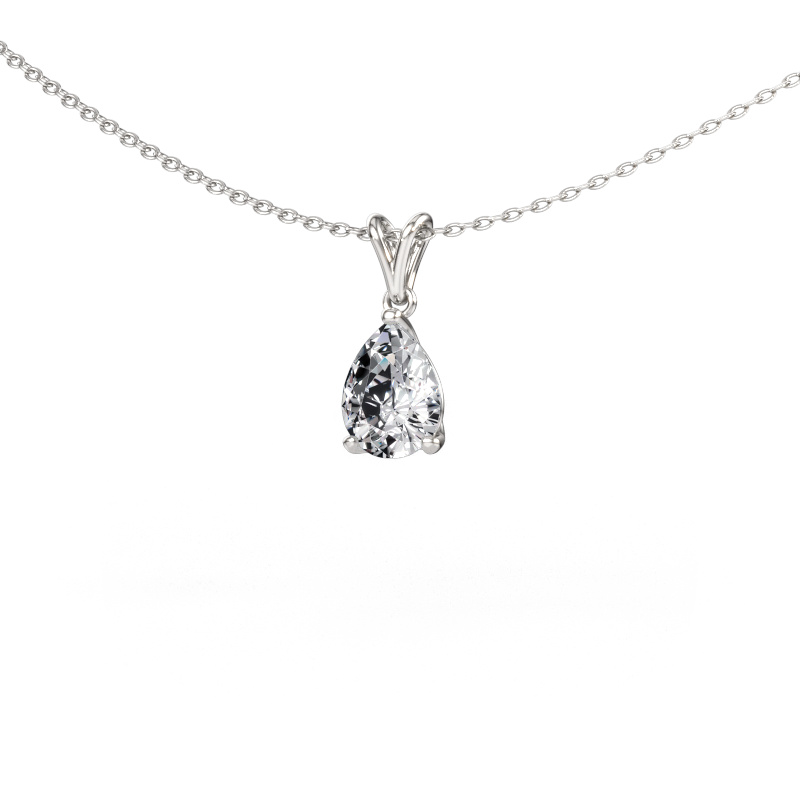 Immagine di Ciondolo Sam PER 585 oro bianco Diamante 1.00 crt