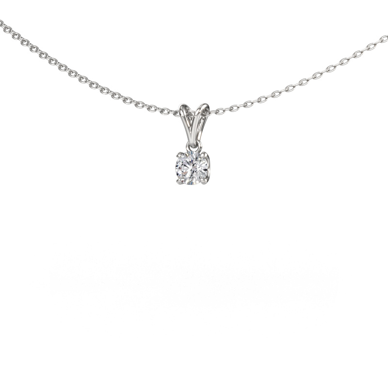 Afbeelding van Hanger Sam RND 950 platina Diamant 0.25 crt