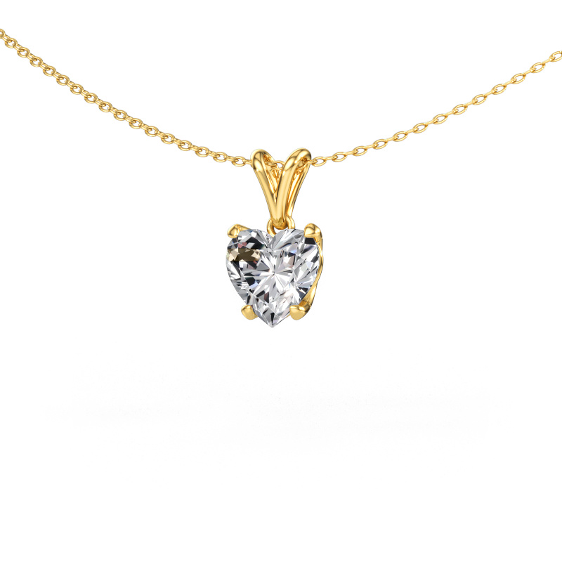 Immagine di Ciondolo Sam Heart 585 oro Diamante lab grown 2.00 crt