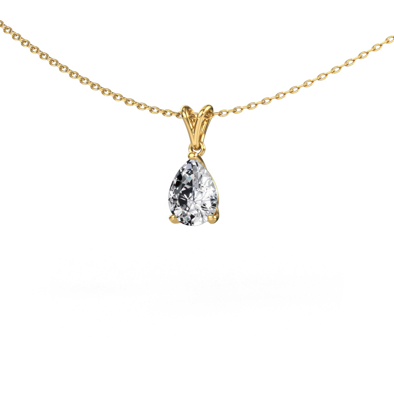 Image de Pendentif Sam PER 585 or jaune Diamant 1.00 crt