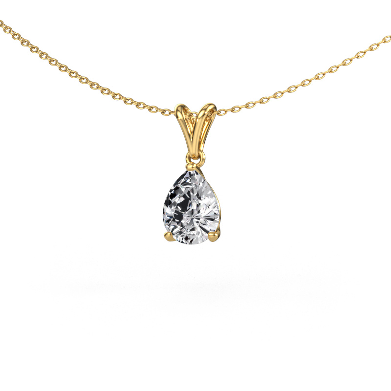 Image of Pendant Sam PER 585 gold Diamond 1.50 crt